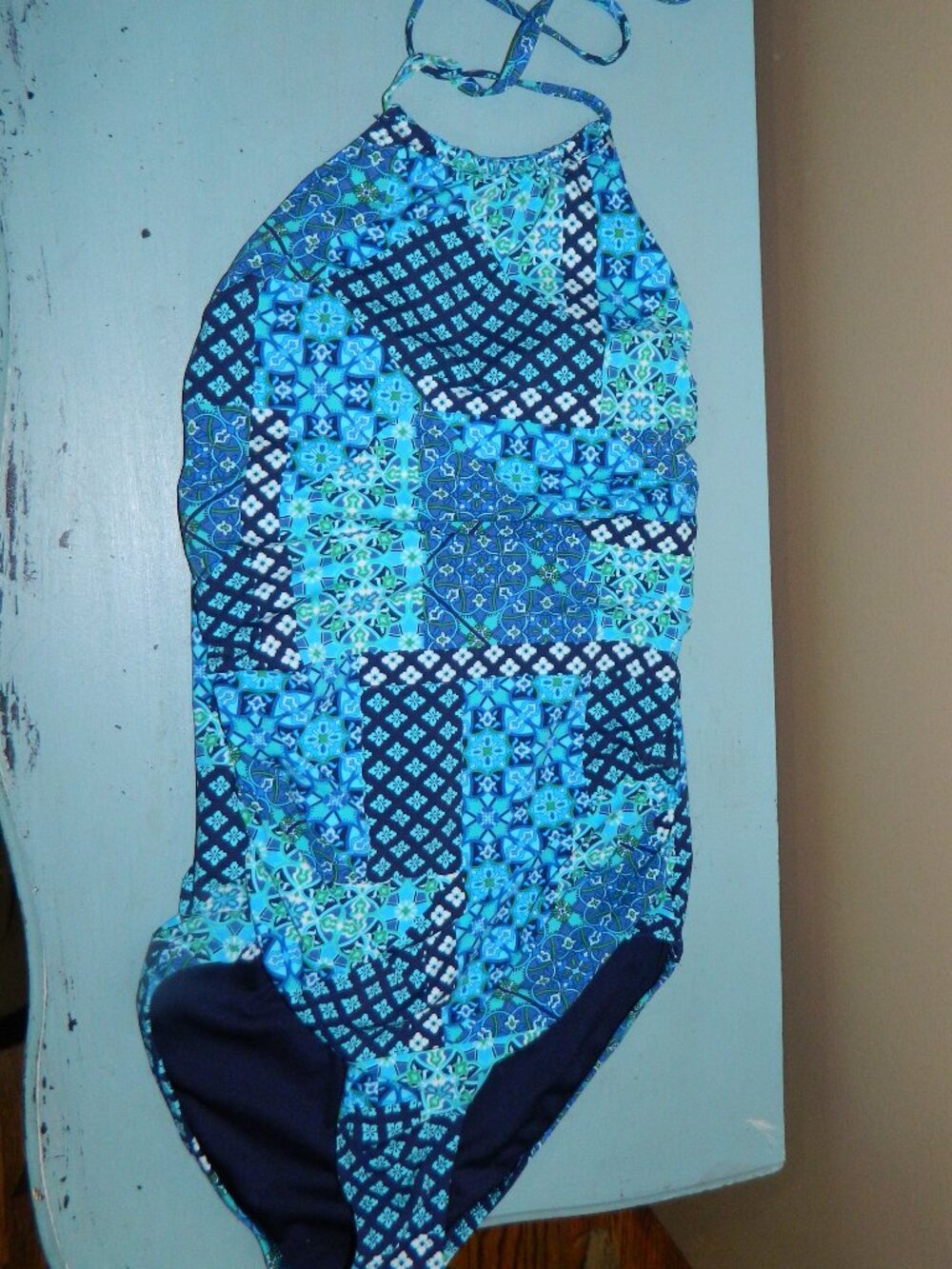Lands' End One Pc Swimsuit Size 6L (TT-1)